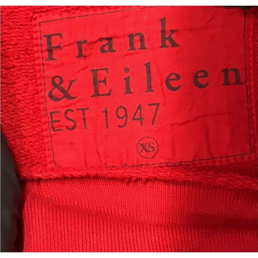 Frank & Eileen Isabelle Triple Fleece Funnel Neck Midi Dress Red XS USA - Picture 8 of 10